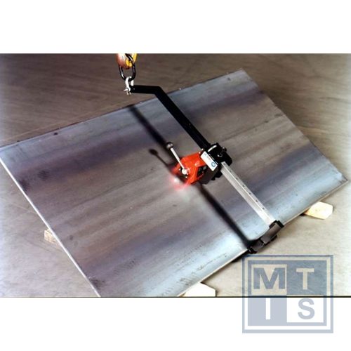 250kg Hefmagneet met hijsarm voor kantelen