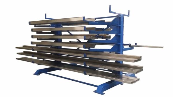 Zwenkarmstelling - Twee koloms - Enkele uitvoering - 800mm